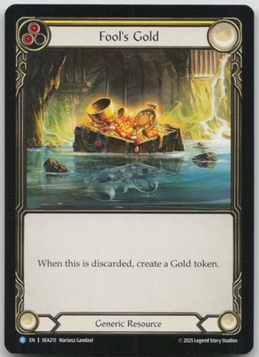 Fool's Gold SEA215 High Seas Rare Normal NM