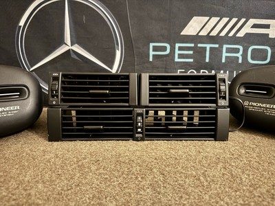 86-95 Mercedes-Benz W124 C124 Dashboard Air Vent Grill Set OEM
