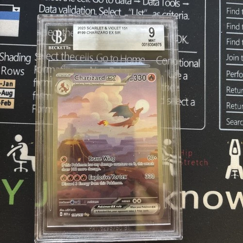 BGS 9 Charizard ex 199/165 Sv: Scarlet & Violet 151 Holo