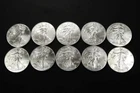 NobleSpirit (PH) MINT FRESH GEM BU 2017 SILVER American Eagle 1/2 Roll of 10