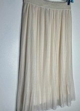 Beautiful cream color skirt, by Andy James size Medium Fairy Ballet
