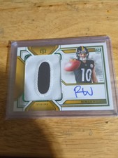 2024 National Treasures Roman Wilson Rookie Patch Auto RPA 5/10 Steelers