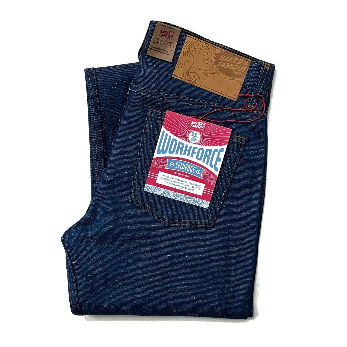 Naked & Famous Denim Weird Guy Jeans for Men for sale - eBay