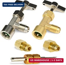 R134A Adapter Fitting Kit R134A Self-Sealing and Single Puncture Can Taps