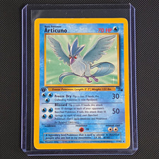 Nintendo Pokémon TCG Articuno 17/62 Fossil 1st Edition Rare English 1999 on eBay