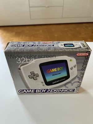 Nintendo Game Boy Advance Weiß OVP CIB komplett Top zustand