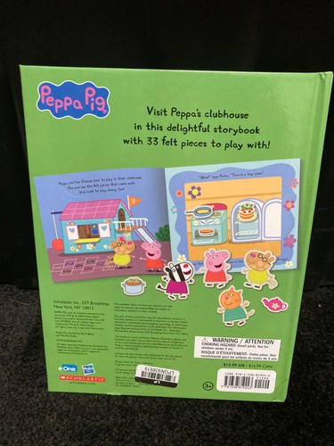 • Peppa's Clubhouse: A Felt Storybook (Peppa Pig) Great kids gift! BRAND NEW! - Picture 6 of 8