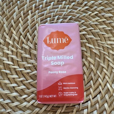 Lume Triple Milled Soap Rich Moisture & Gentle Cleansing - Paraben Free 5oz 
