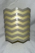 NEW Yankee Candle Scent Plug Electric Diffuser Yellow Chevron Tonal