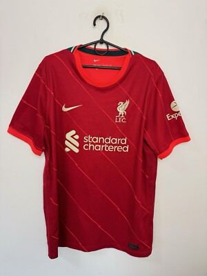 LIVERPOOL 2021/2022 HOME FOOTBALL SHIRT NIKE TRIKOT GRÖSSE L