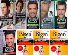 Bigen Speedy/Just for Men Schnurrbart/Bart dauerhafte Haarfarben UK Bestseller