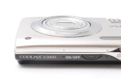 Nikon Coolpix S3000 Compact Digital Camera W/Battery, Charger | eBay
