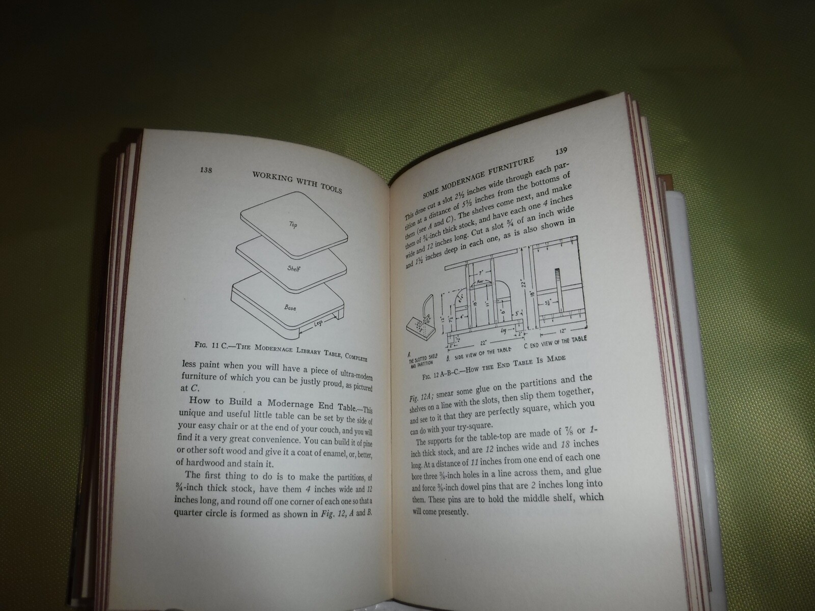 WORKING WITH TOOLS FOR FUN & PROFIT BY A FREDERICK COLLINS - VINTAGE 1943