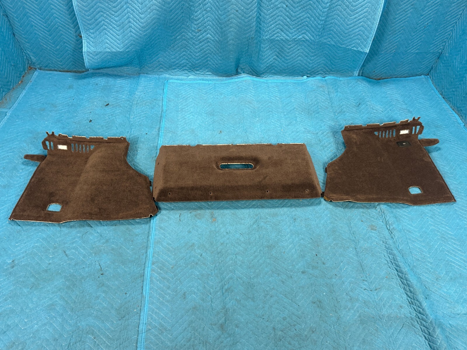 Bentley Continental Flying Spur Trunk Luggage Trim Panels 3pc Set 2006-2012 OEM