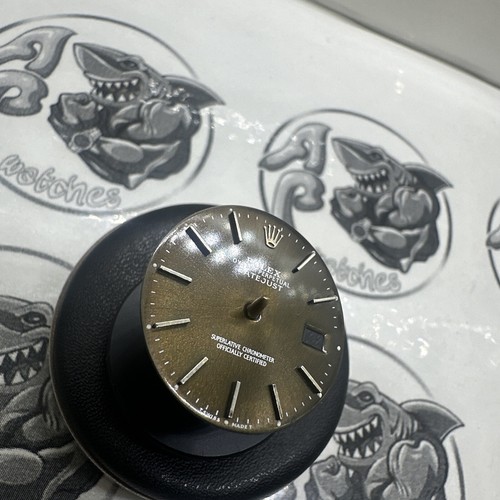 Rolex datejust dial quadrante 16200 16220 16234 brown BEYELER FOR 3135 Genuine - Picture 11 of 14