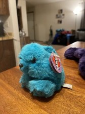 NWT Vintage Puffkins "Telly" blue bear 4 inch plush stuffed animal born 5/30/98