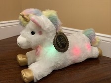 FOA Schwarz Led Unicorn Stuffed Animal 18-inch Plush Toy Brand New No Tags