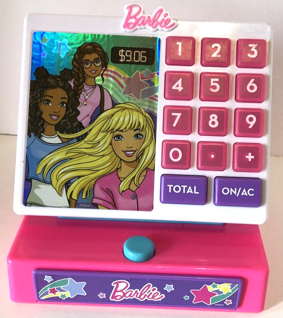 как выглядит Barbie Deluxe Cash Register Interactive with touchscreen Sounds фото