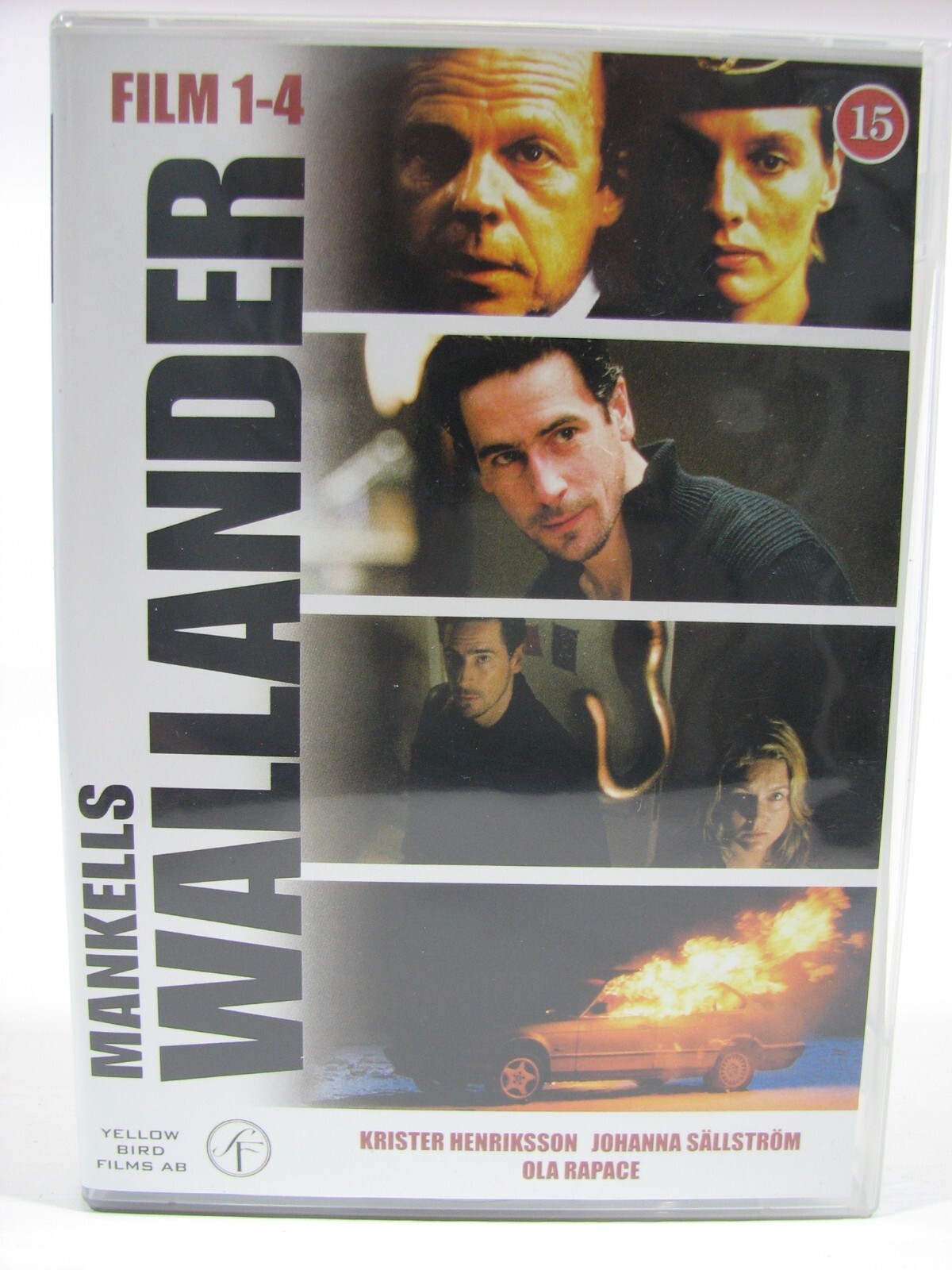 Wallander. Film 1 - 4. REGION 2 (Import). Swedish - English Subtitles