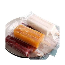 Ice Popsicles Bags Thick Frozen Pops Ice Cream Plastic Wrappers for... Fast Ship
