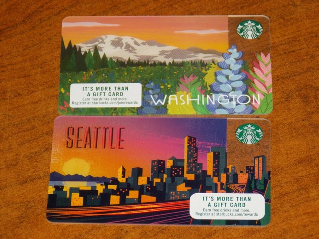 $5 starbuck gift cards