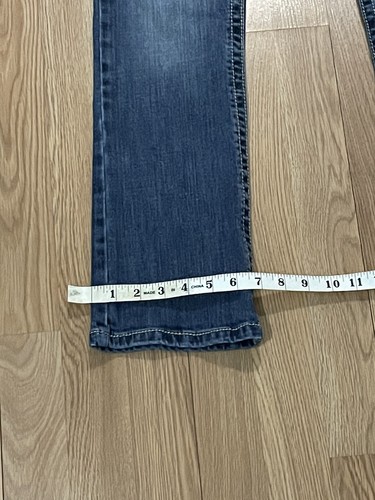 Wrangler 20x Jeans Boys Youth 16 Slim Bootcut Blue Cowboy Adjustable Waist - Picture 12 of 16