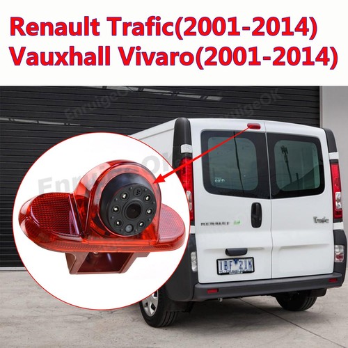 4.3'' Monitor & Brake Light Reversing Camera for Renault Trafic Vauxhall Vivaro - Picture 2 of 19