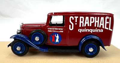 ELIGOR 1019 Citroen 1:43 500 KG Camionnette 1934 St Raph Van Red/Blue Box Crack