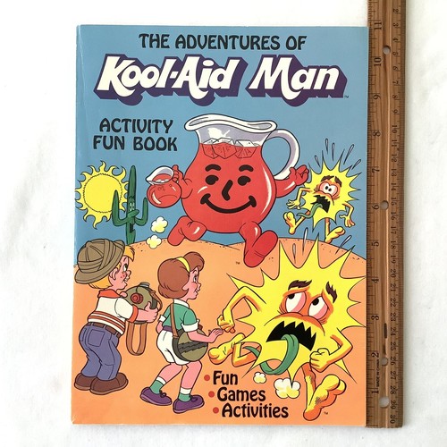 The Adventures of Kool-Aid Man Activity Fun Book 1984 - Picture 4 of 9