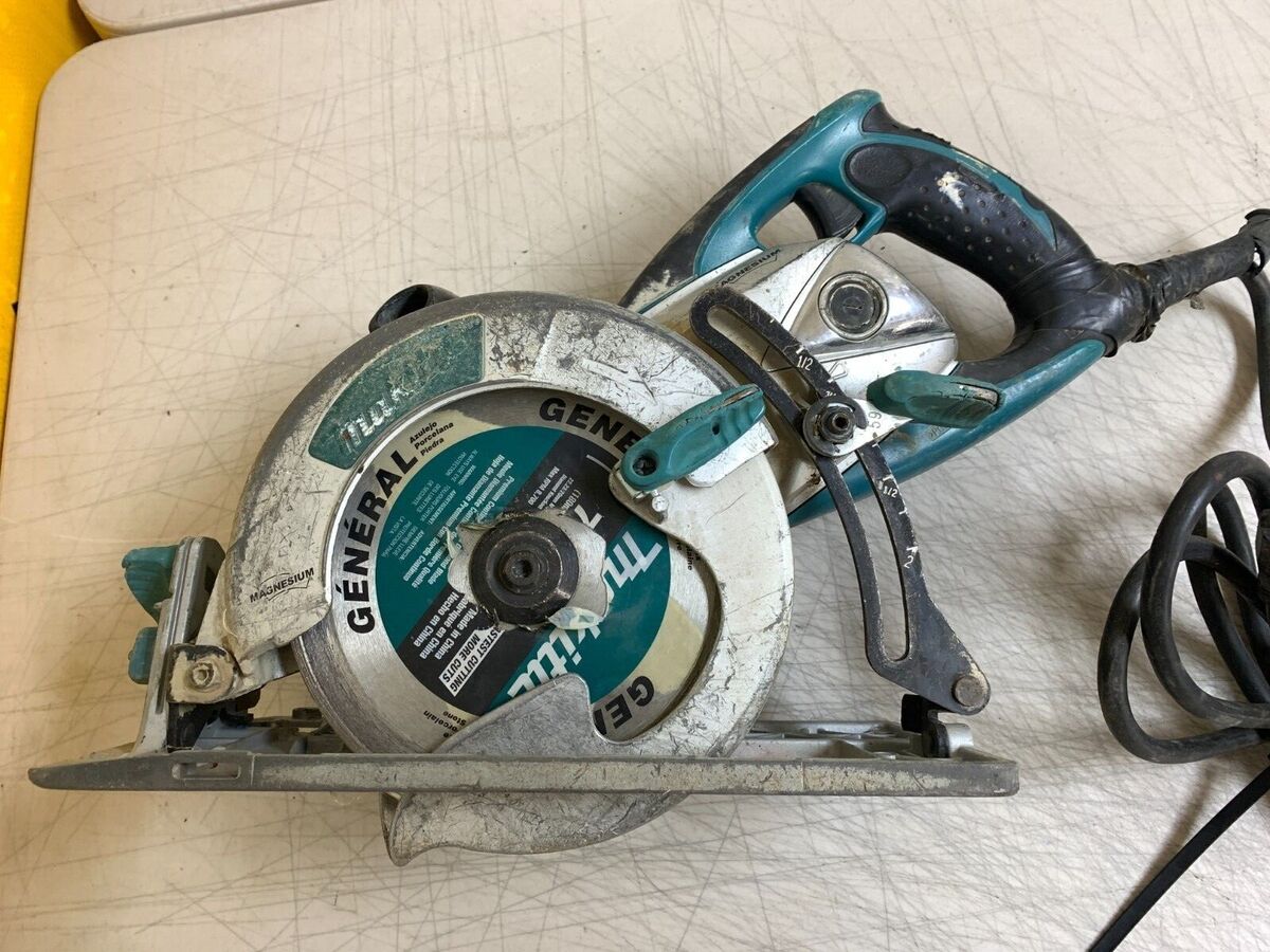 Makita 5377MG 7-1/4#034; 15 Amp Corded Lightweight Magnesium Hypoid  Circular Saw 88381076944 eBay