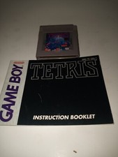 Nintendo Gameboy Tetris Game/Instruction Booklet