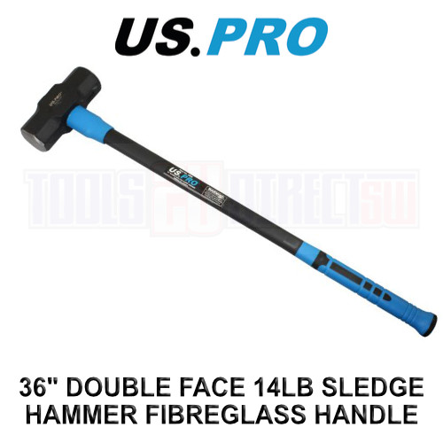 Martello da slitta US PRO Tools 36" doppia faccia 14 libbre con...