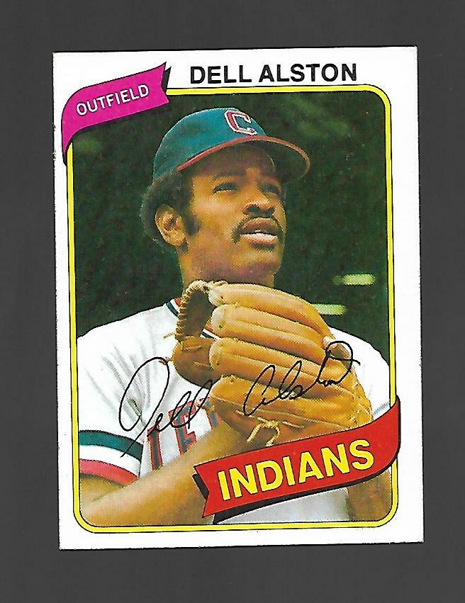 1980 Topps #198 Dell Alston Cleveland Indians VG-EX | eBay