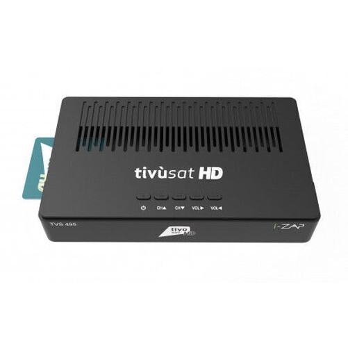 Thumbnail - I-zap Tvs 495 Satellitenempfänger Dvb-s2 Mit Smartcard Tivùsat Hd