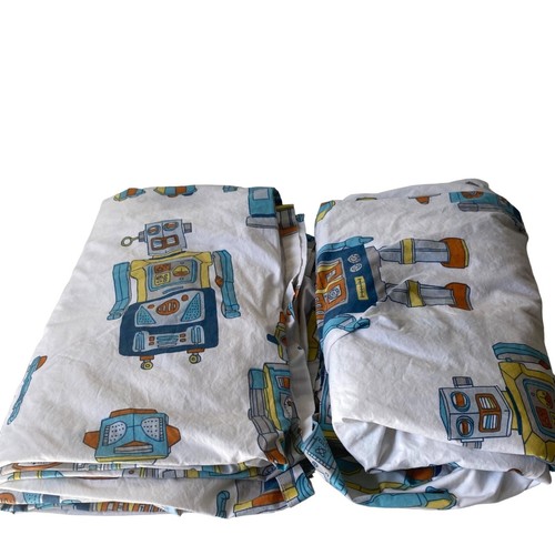 Housse de couette enfant Ratchet and Clank - Robots en microfibre