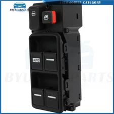 Power Window Switch For Honda Odyssey 3.5L 2005-2010 Front Left 6 Buttons