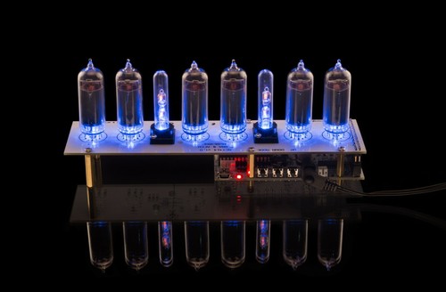 KIT IN-14 Nixie Clock Tubes Columns Temp sensor Power Supply FREE SHIPPING - Picture 5 of 12