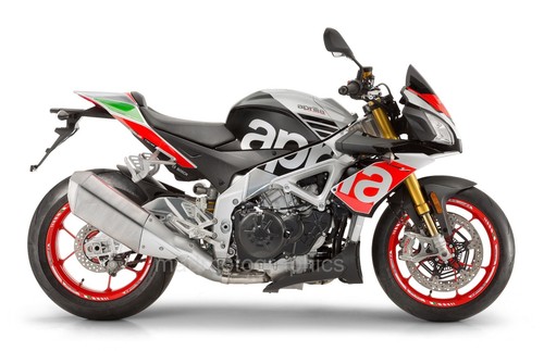 decalcomanie cerchi moto di fabbrica adesivi cerchi per strisce aprilia tuono v4 - Foto 2 di 3