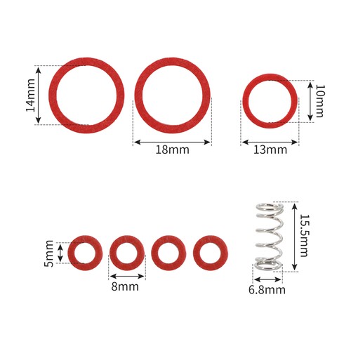 New Carburetor Major Repair Kit For Model A Ford 1926 1927 1928 1929 1932 Zenith - Foto 9 di 10