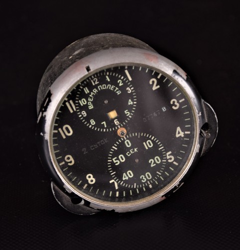 Fliegeruhr Borduhr Pilotenuhr Flugzeuguhr АЧC-1 Defekt Cockpituhr Mig - 29 Uhr - Bild 3 von 7