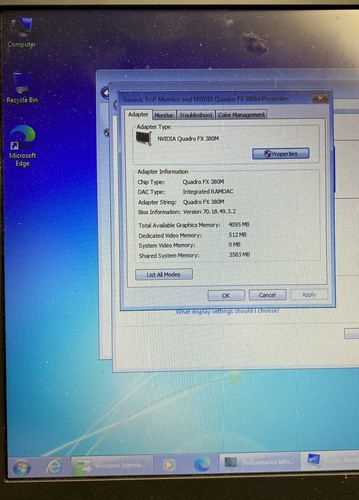 HP EliteBook 8440w 14" Laptop i7 Q840 1.87GHz 8GB RAM 256gb SSD NVIDIA 380M GPU - Picture 3 of 3