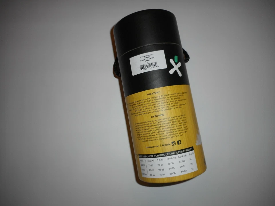 BULA 2 Pc RAINBOW Midweight BASE LAYER SHIRT & Pants SET Girls LARGE 14-16 NEW Foto 4 de 4