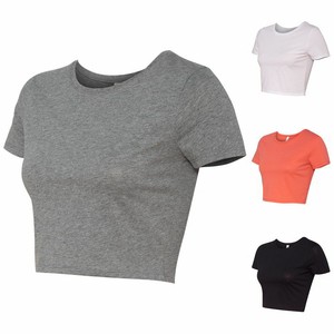 Bella-Canvas-Ladies-039-Crop-Top-Half-T-Shirt-6681