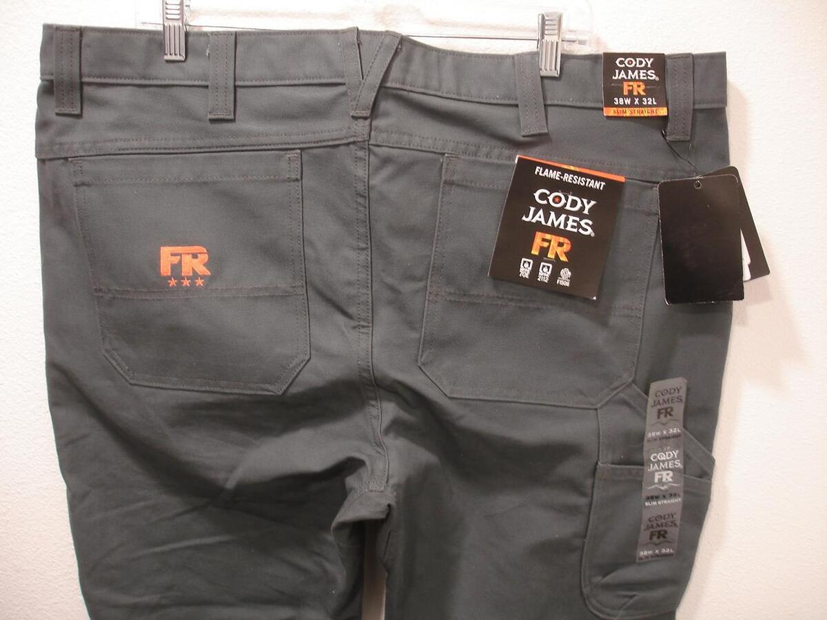 Cody James Mens 38 X 30 Measure 42 X 32 FR Duck Canvas Work Cody James Mens 38 X 30 Measure 42 X 32 FR Duck Canvas Work