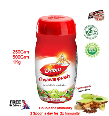 Dabur Chyawanprash Immunität für Energie & Stärke Nahrungsergänzungsmittel Ayurveda