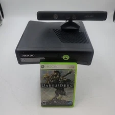 Microsoft Xbox 360 Slim. Console Gaming System  Come With 1 Game And Kinect  