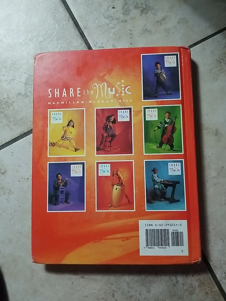 Share the Music-Grade 5 Hardcover Teachers Edition Book McGraw-Hill Staff  - Image 2 of 4