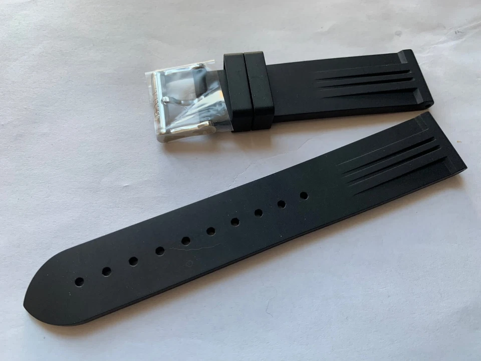 Original Ball Reloj Goma Correa Pulsera 20mm X 20mm Nuevo Foto 4 de 4