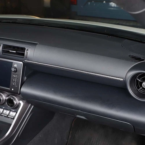 Juego de cubiertas de tablero interior de fibra de carbono real mate para GR86 BRZ 2022-2025 - Imagen 25 de 44