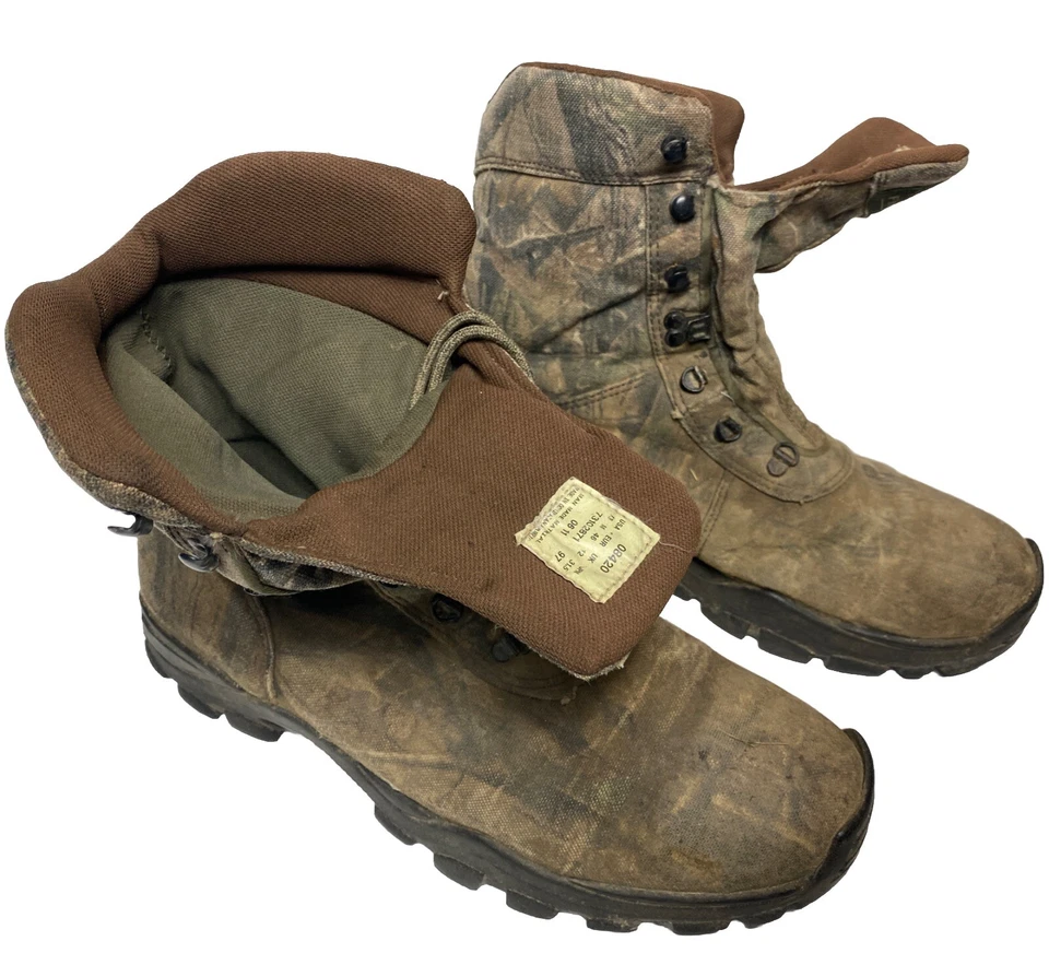 Field & Stream Scent Free Mens Size 13  Camo Hunting Boots - Image 2 of 4